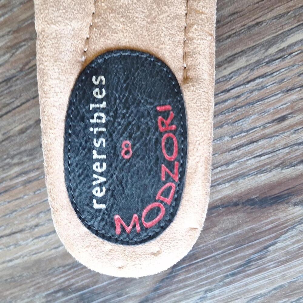 Nwt Modzori Reversible Strap Platform Open Toe Sandal Size 8 - Picture 7 of 8